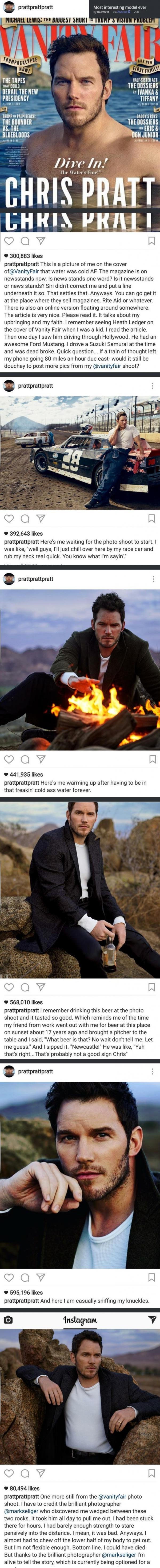 Chris Pratt everyone