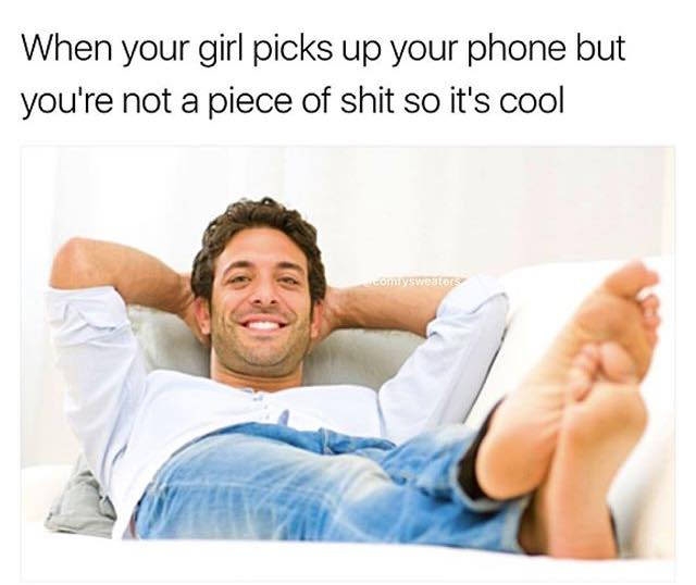 When you have nothing to hide