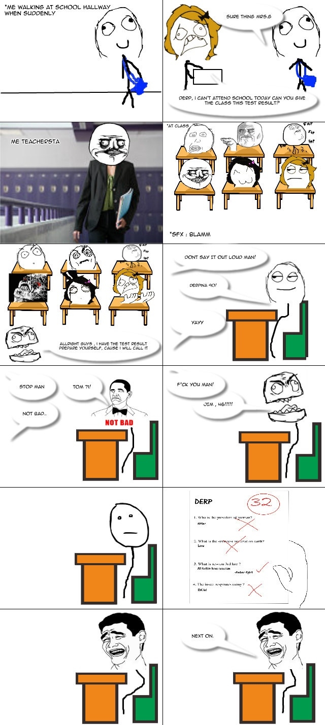 Good ol' high school days