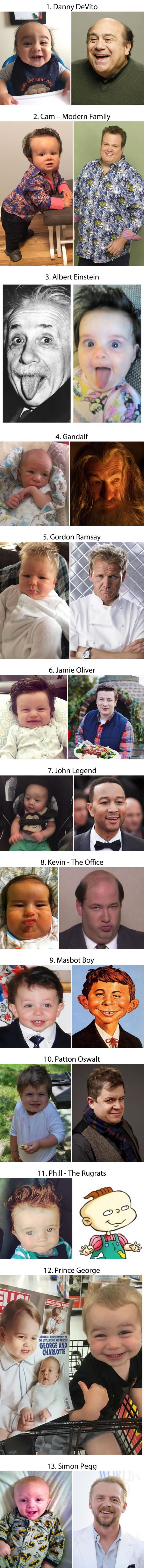 Babies who look like the mini-clones of celebs