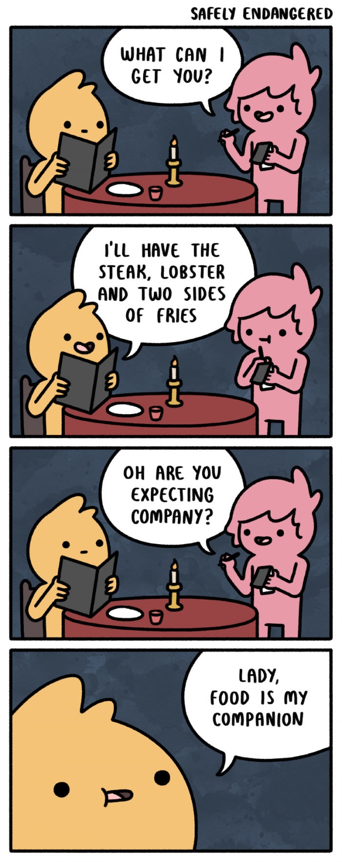 Valentine's meal