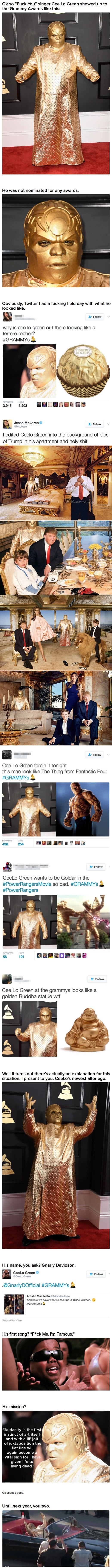 CeeLo Green is asking to be a meme