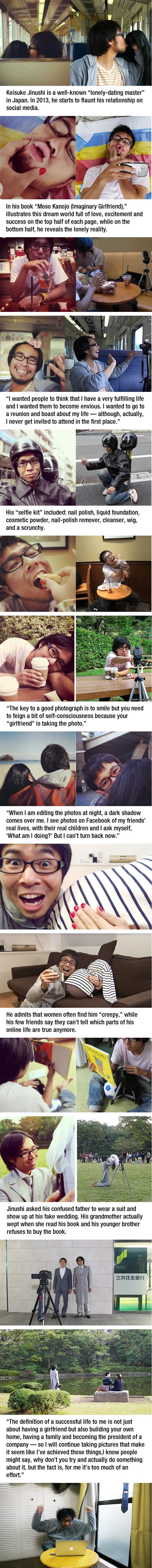 The reality behind the lonely dating master Keisuke Jinushi