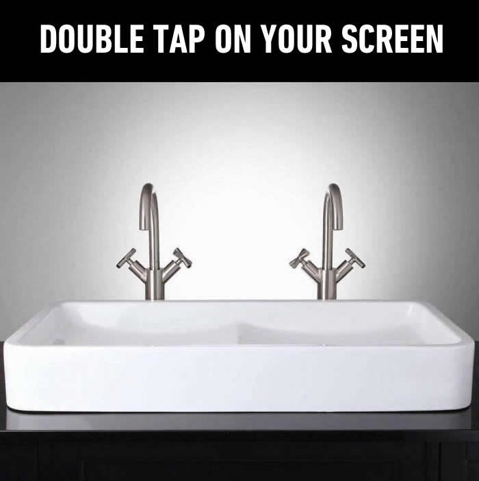 Double tap