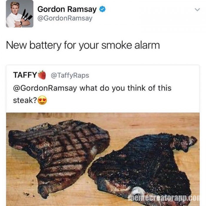 Gordon Ramsay will always be savage