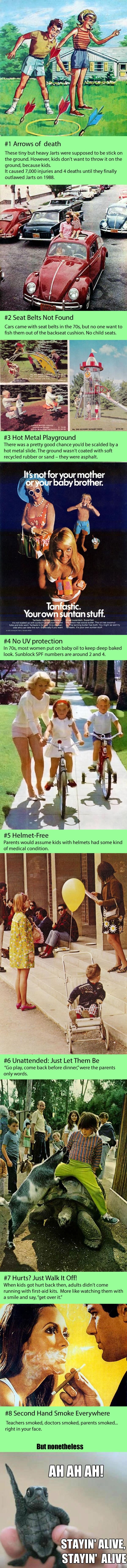 Reasons children of the 70s should all be dead