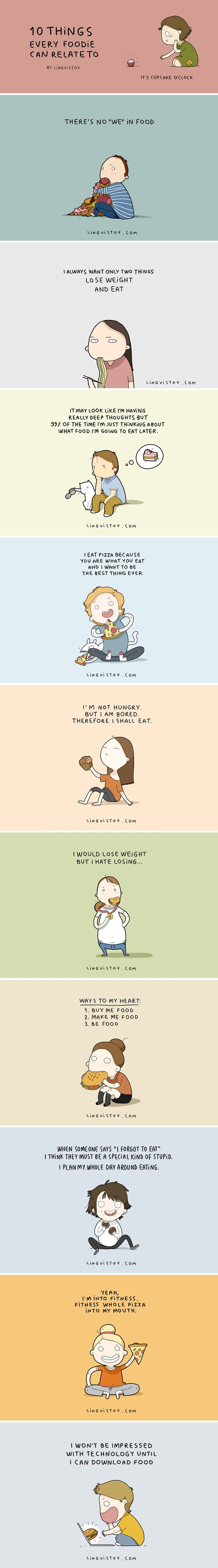 10 things every foodie will understand