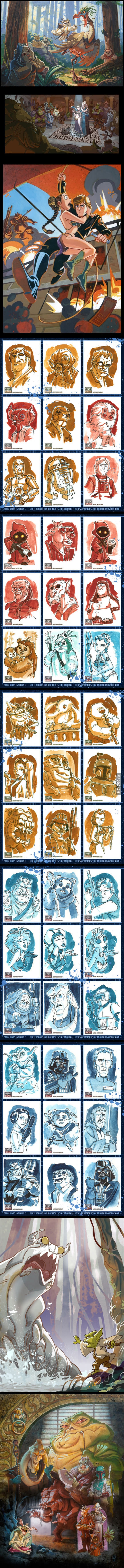 The original Star Wars as an animated series