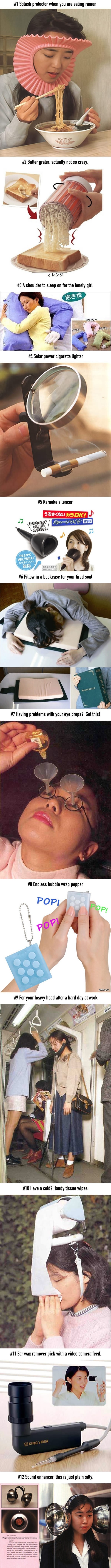 Some crazy Japanese inventions