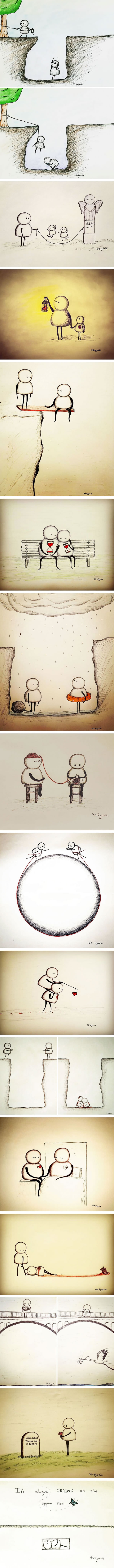 Dark comics by Gypsie Raleigh thatll make you think