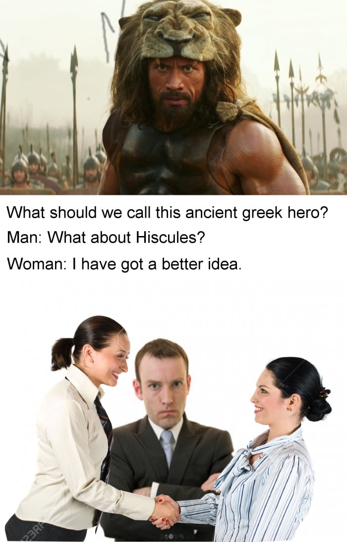 Damn oppressive matriarchy