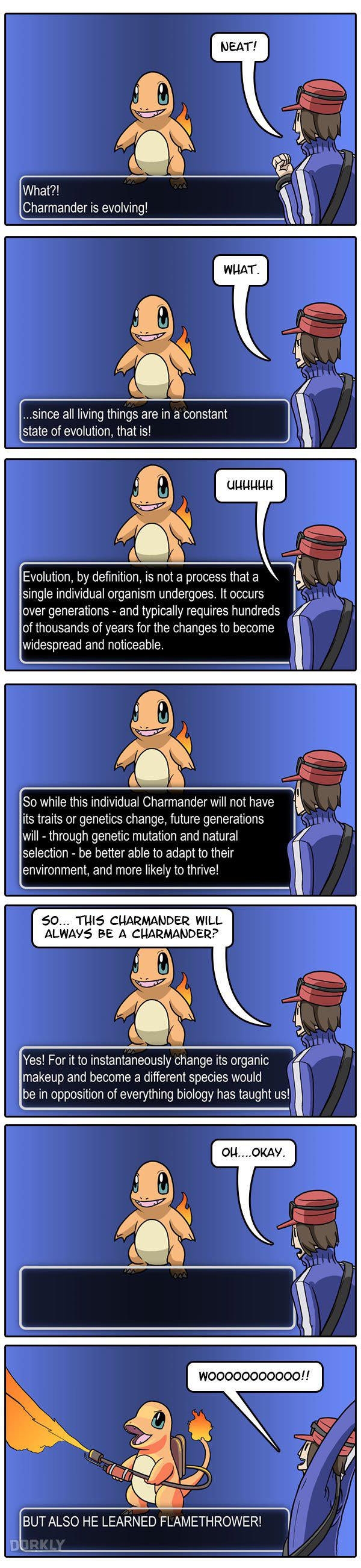 Charmander learned Flamethrower!