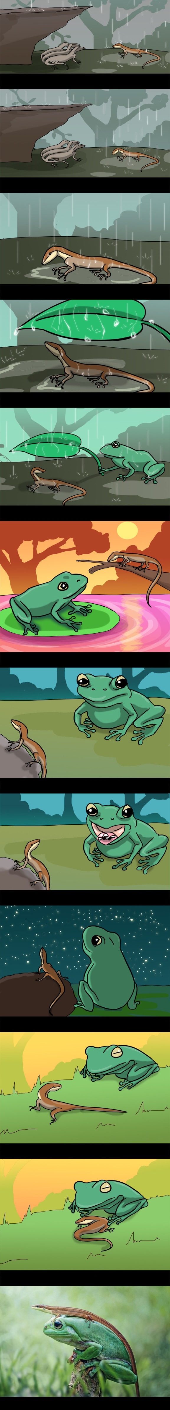 I need a friend like that