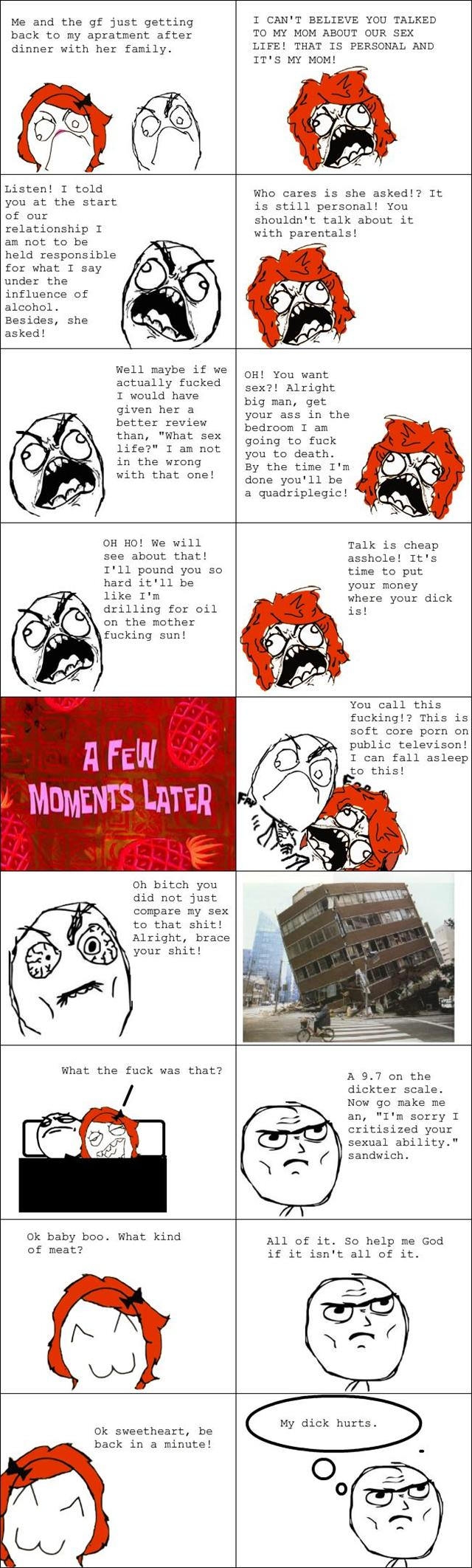 Angry s*x