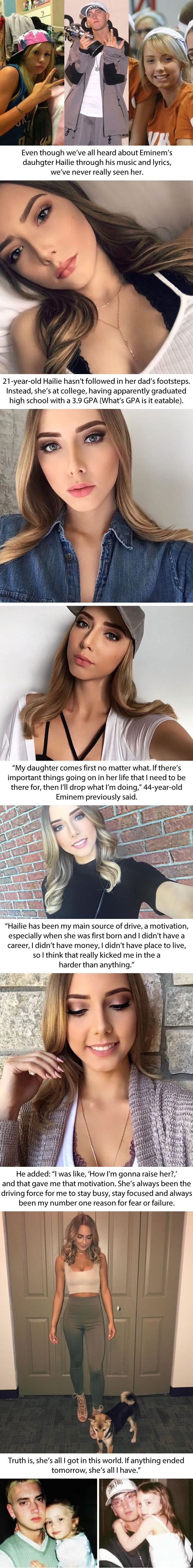 Eminem's daughter all grown up