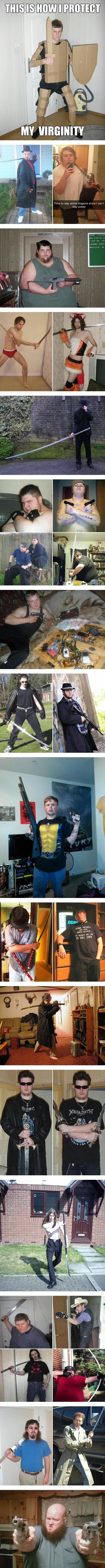 Gallery of internet tough guys