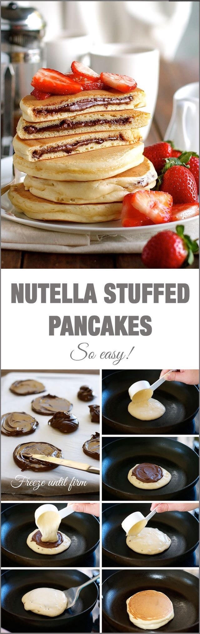 Nutella pancakes