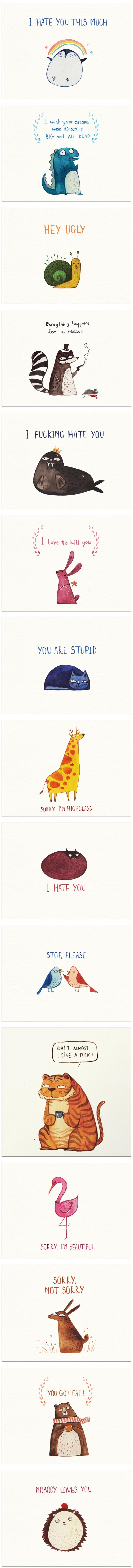 Postcards for your enemies