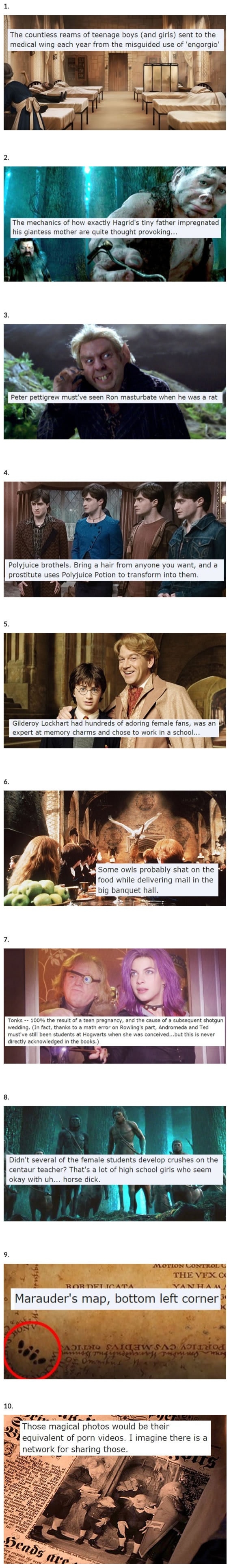 HP fans share realizations about Hogwarts