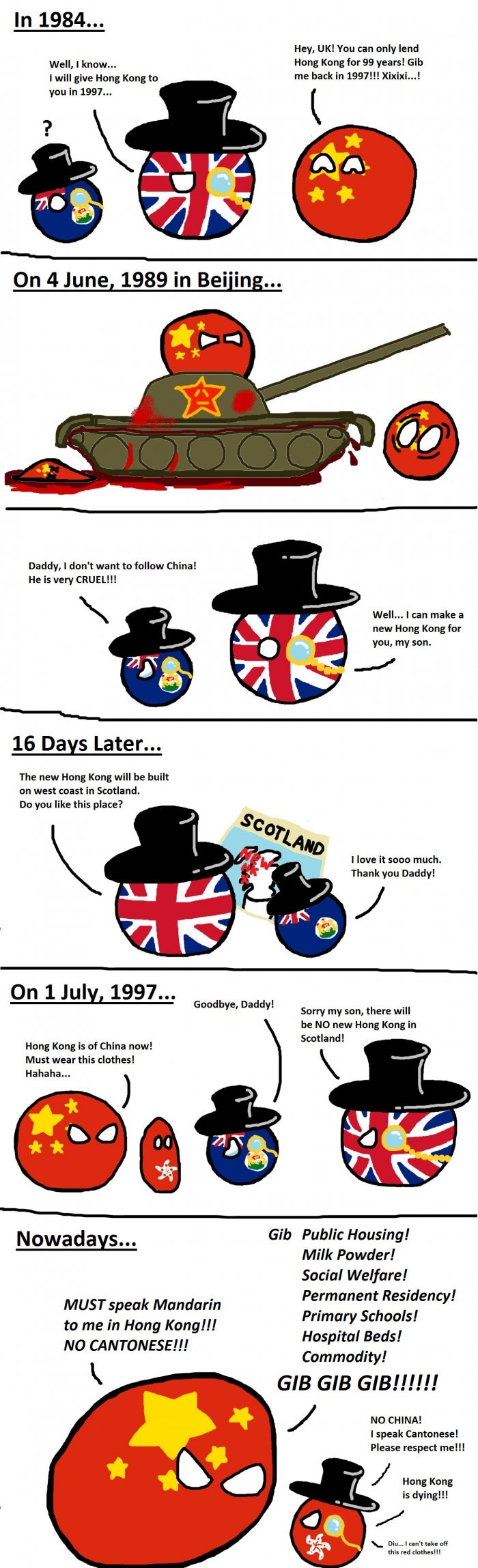 Hong Kong's history