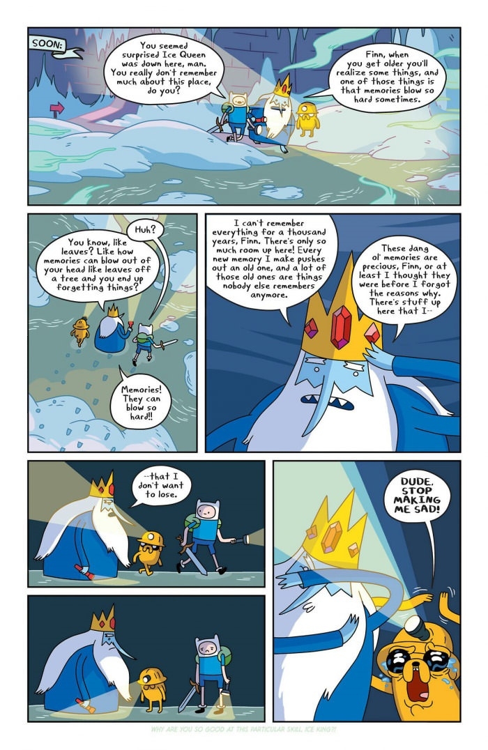 One of the saddest characters from Adventure Time