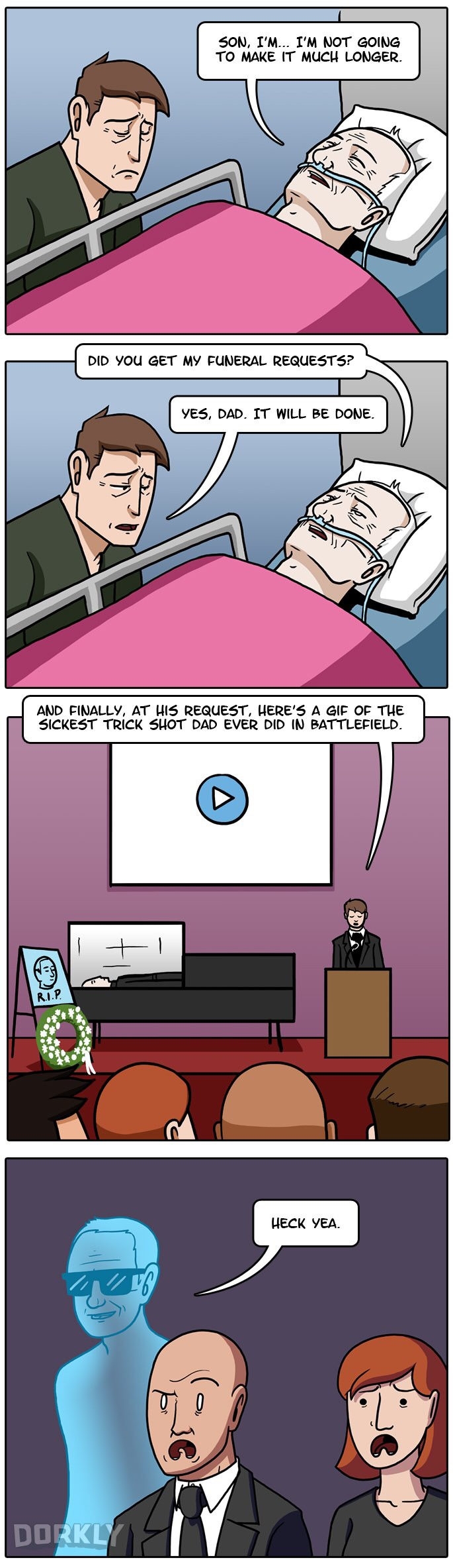 Me when I die..