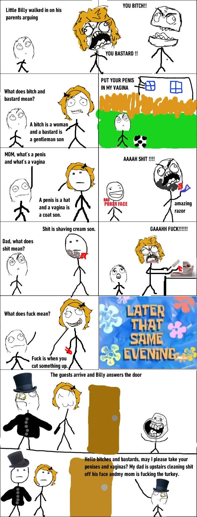 Never lie to your children!