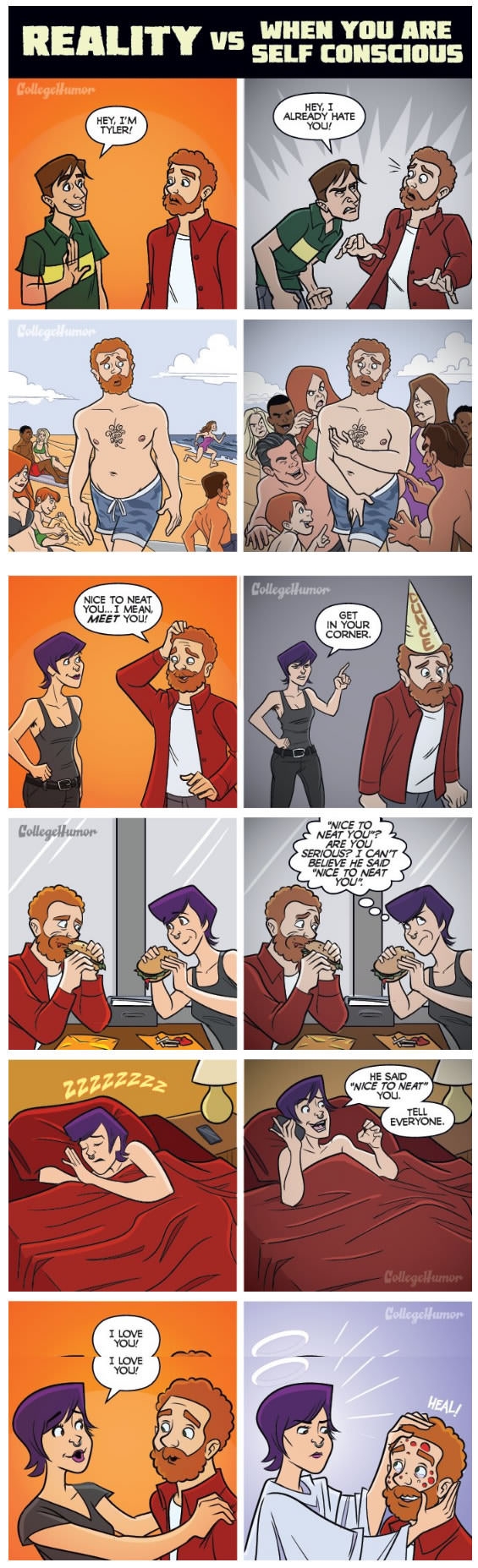 How the world looks when you're self-conscious