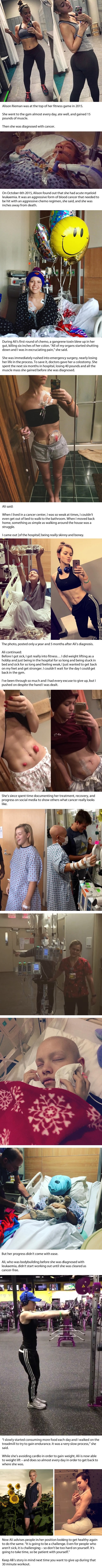 Cancer patients fitness transformation is incredible