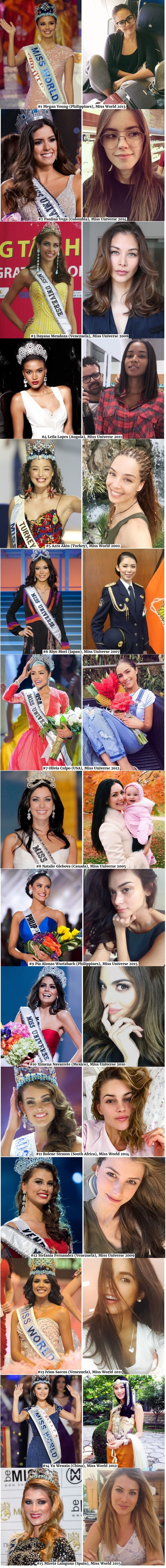 Heres what winning Beauty Queens look like off duty