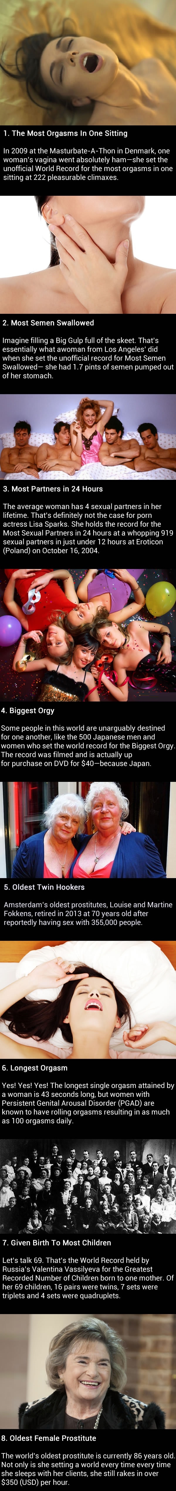 Women who actually set world records for having s*x
