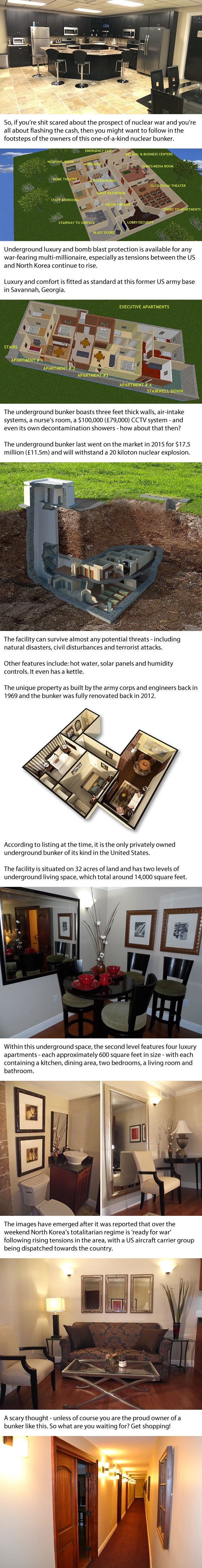 $17.5M nuclear bunker