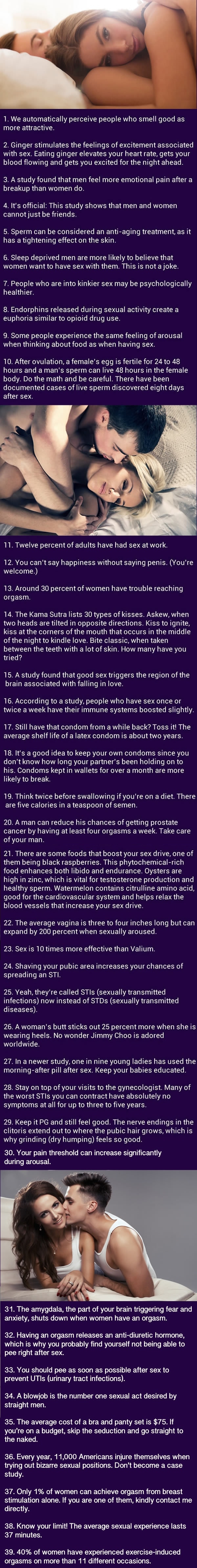 Crazy s*x facts