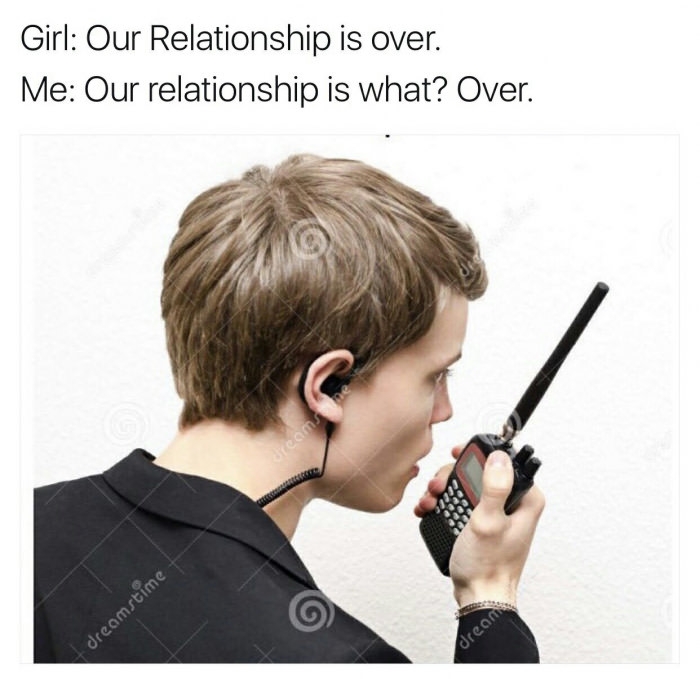 Damn walkie talkies