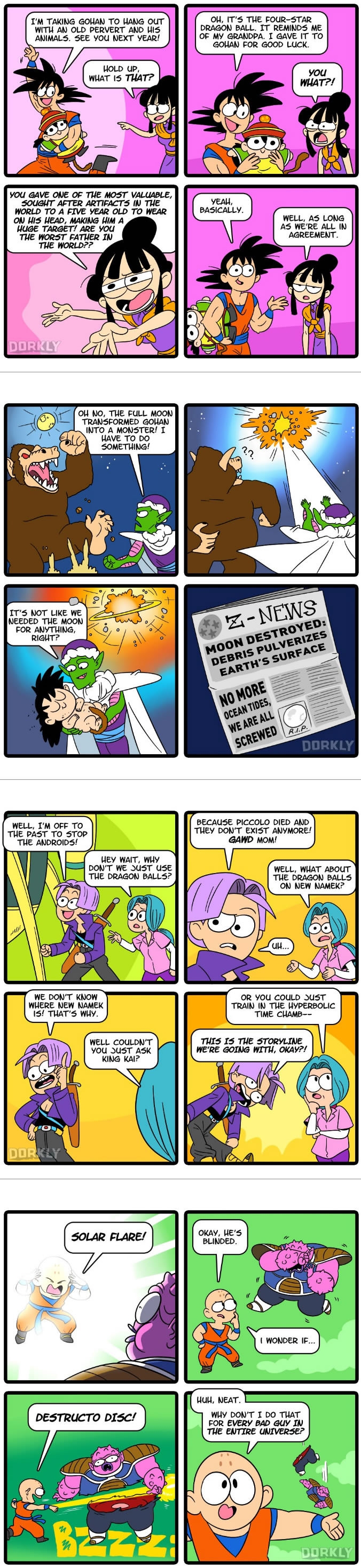 Questions I still have about Dragon Ball Z