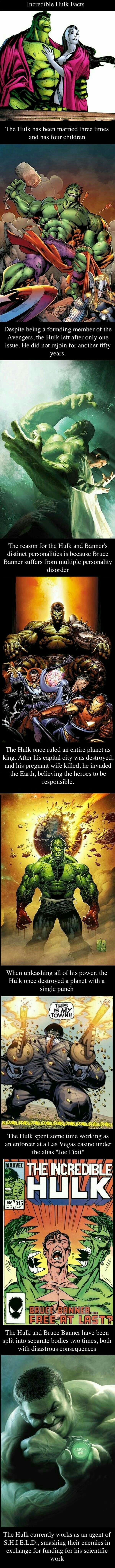 Hulk facts