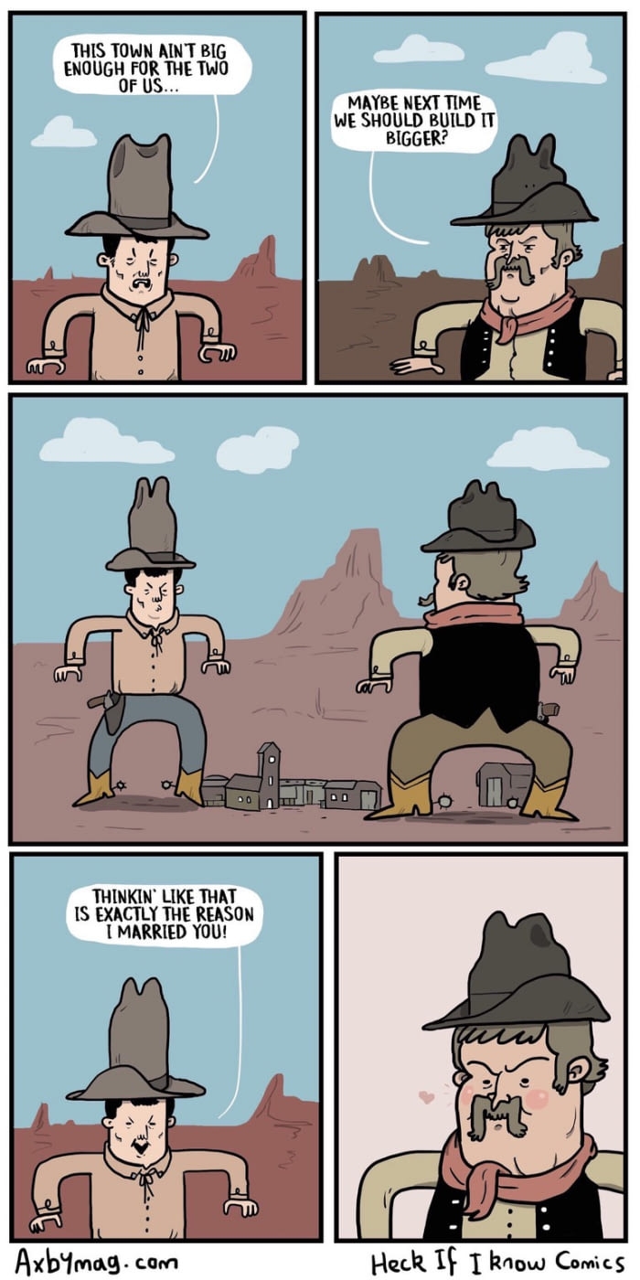 Old Western duel