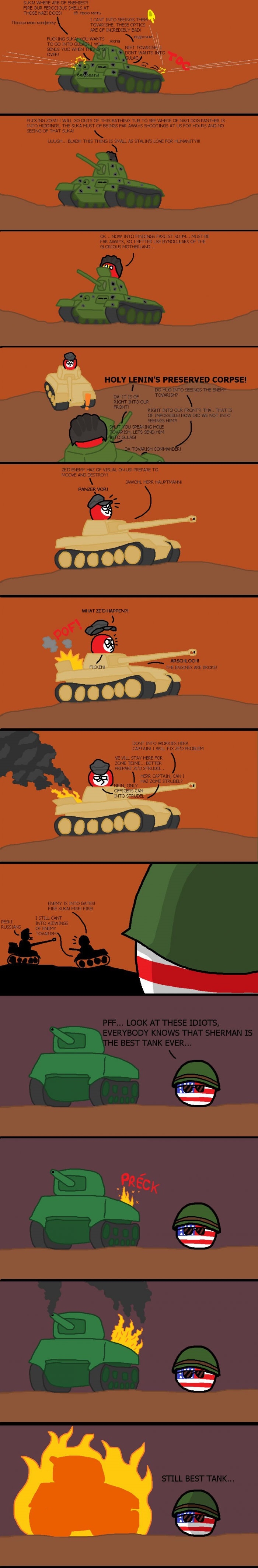 WW2 Tanks in nutshell