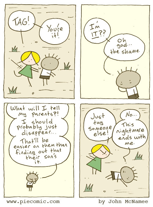 You're it!