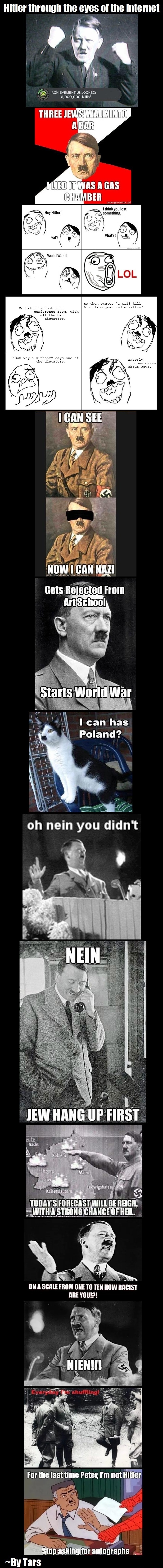 Hitlers as seen by internetters