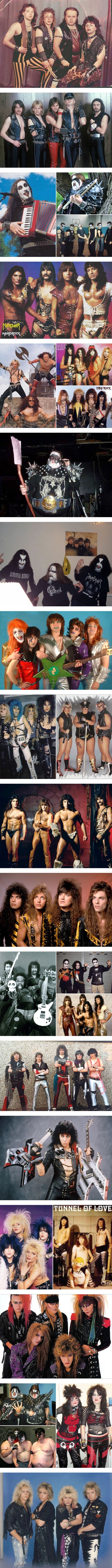 Weird metal band photos