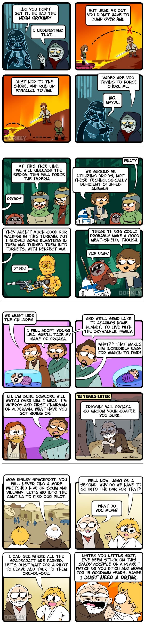 Questions about Star Wars