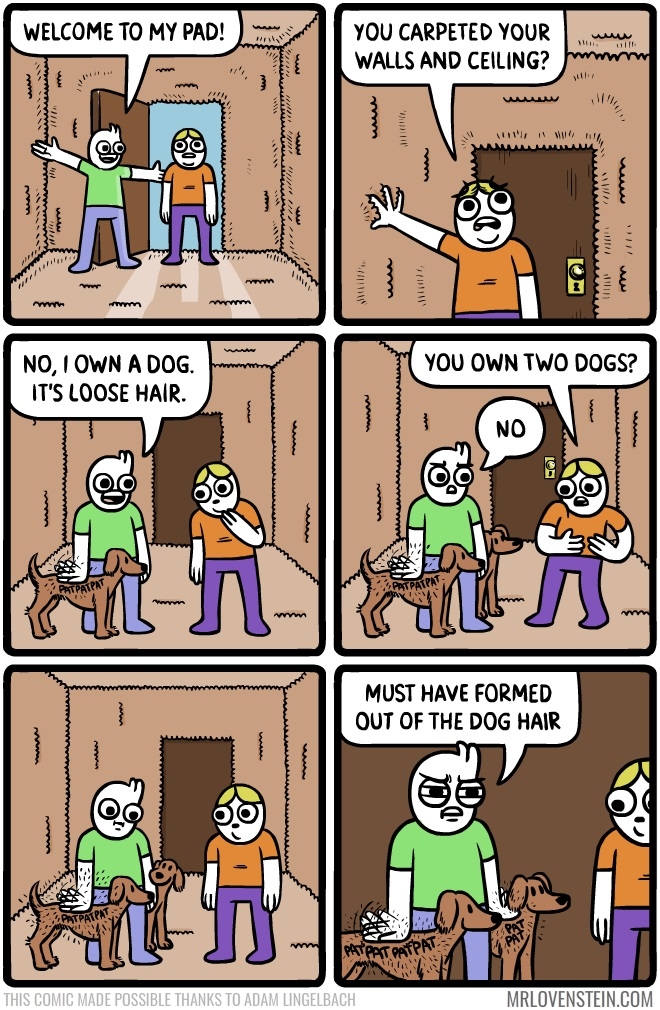Welp, better start buying extra dog food