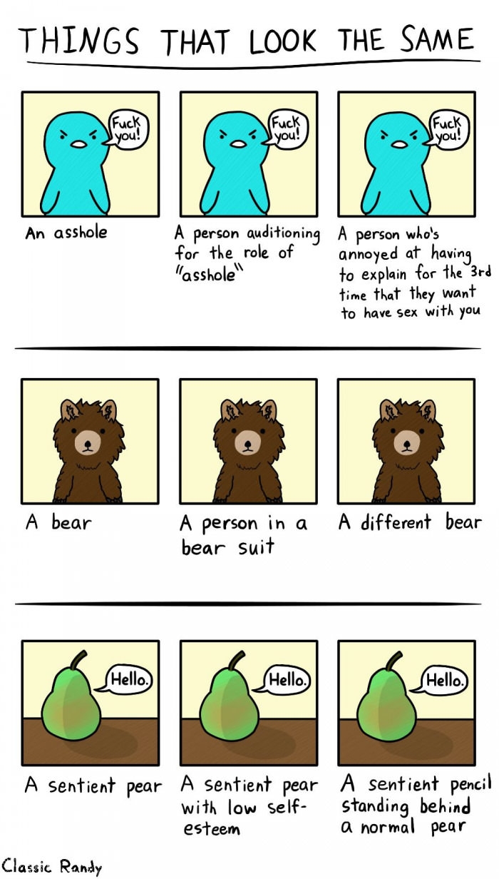 Things that look the same