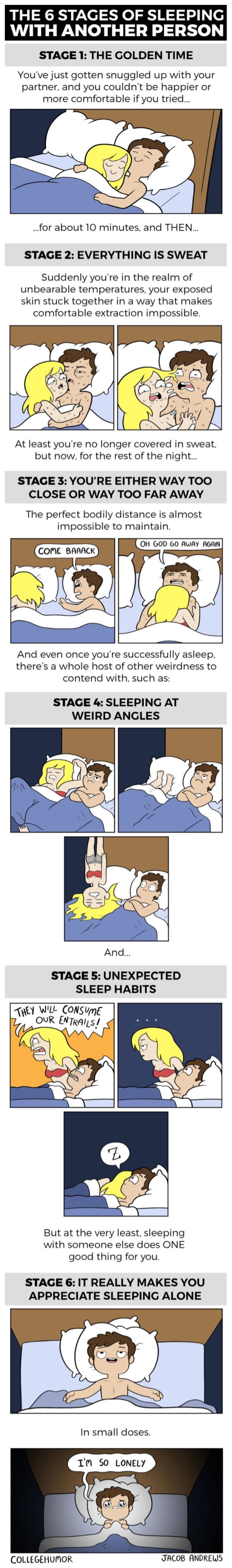 Sleeping with your partner