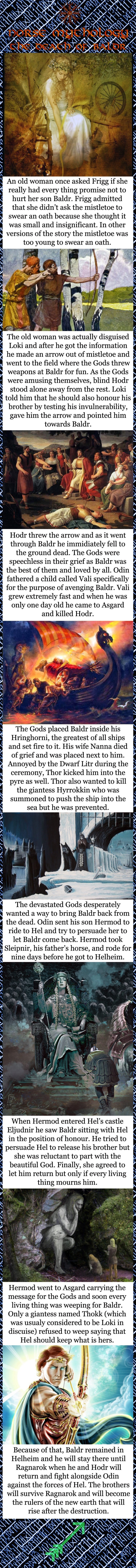 Norse mythology - The death of Baldr