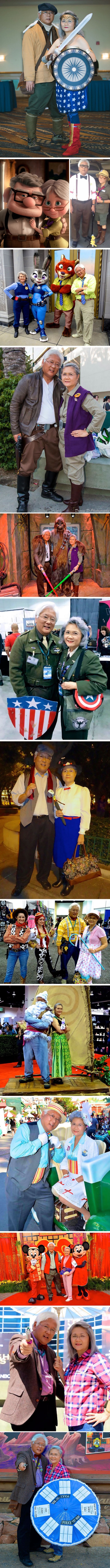 Retired couple that cosplays together