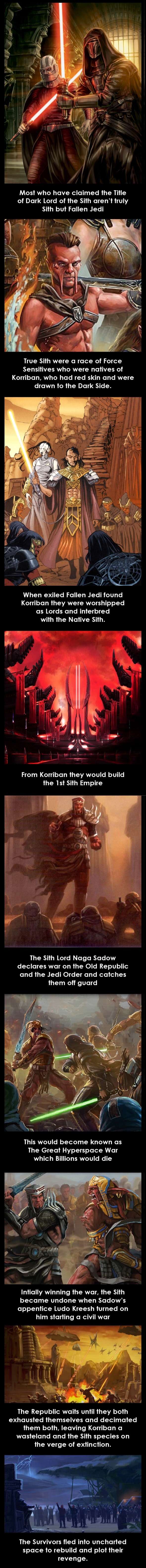 The Origins Of The Sith (Pre-Disney)