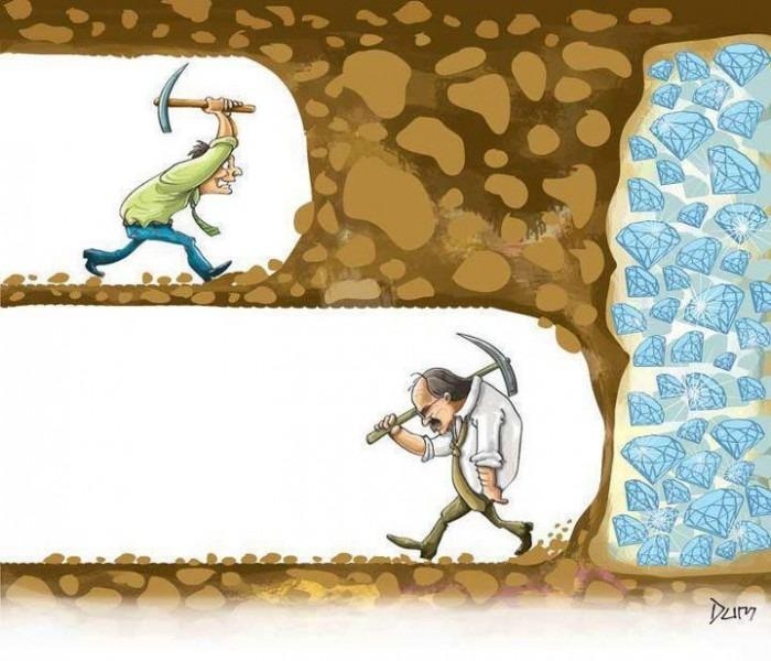 Never Give Up!