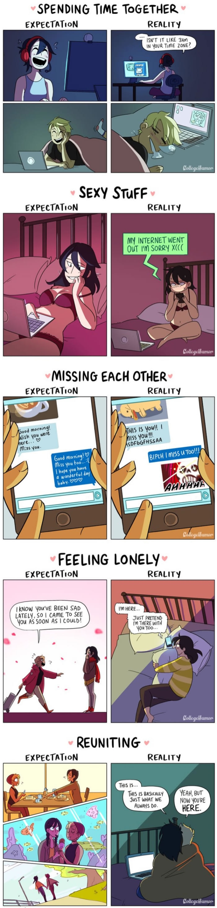 Long distance relationships